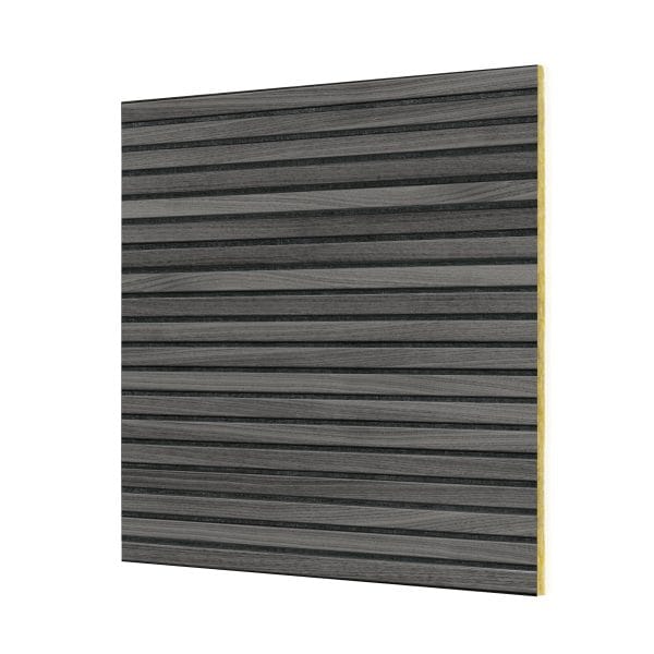 Sky Tile® - Le plafond décoré Lattes Gris Foncé