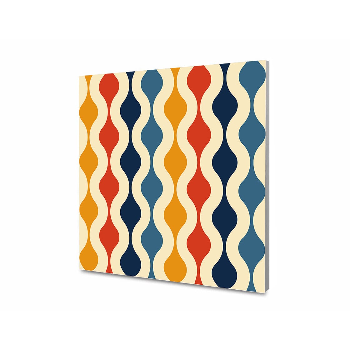 ARTIKUM 2 Pannelli Tela 60x60 Cm - Cotone 280g/m² - Pronti Per Pittura Con Cornice A Fessura