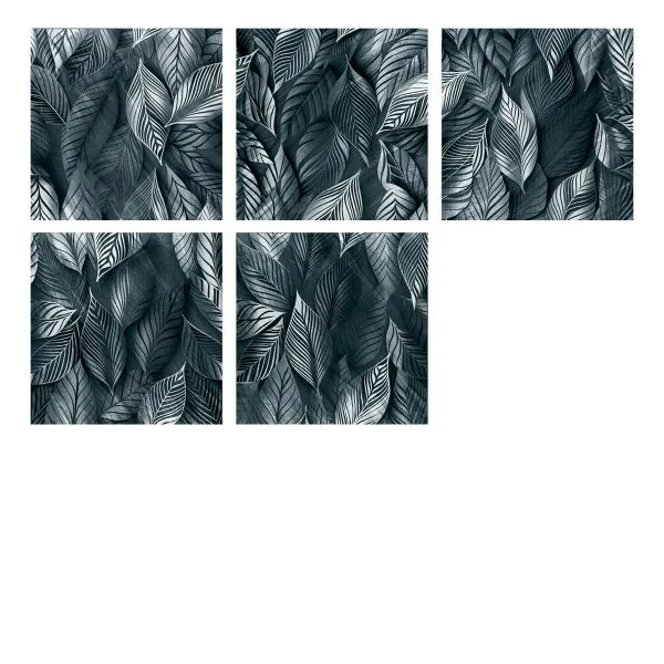 Schwarze und graue Blätter