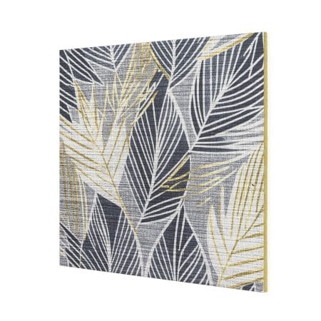 Sky Tile® - Die dekorierte Decke Graue Leinenblätter