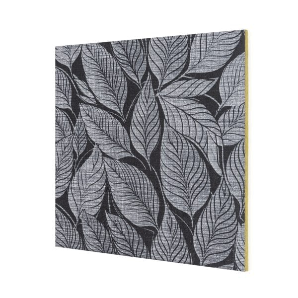 Sky Tile® - Die dekorierte Decke Blätter Natur Grau