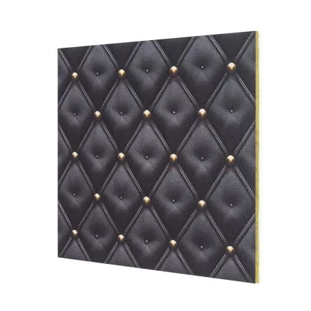 Sky Tile® - Die dekorierte Decke Schwarzer Capitonné