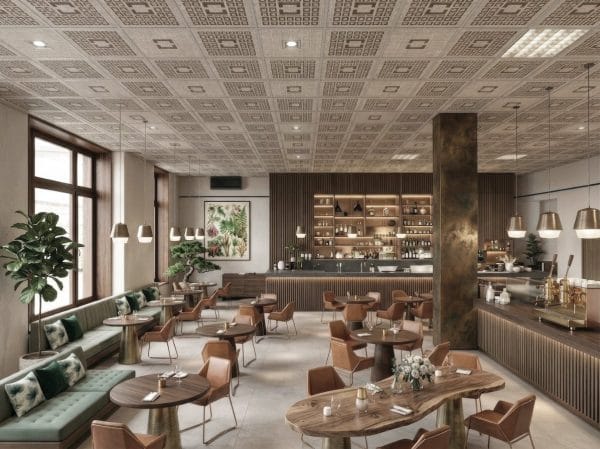 Himmelskachel-Muster