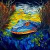 CO-171-KROKODIL Tiere - Satz mit 60 Teilen