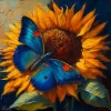 CO-171-SCHMETTERLING Tiere - Satz mit 60 Teilen