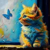 CO-171-CAT Tiere - Satz mit 60 Teilen