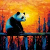 CO-171-PANDA Tiere - Satz mit 60 Teilen