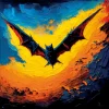 CO-171-BAT Tiere - Satz mit 60 Teilen