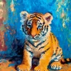 CO-171-TIGRE Tiere - Satz mit 60 Teilen