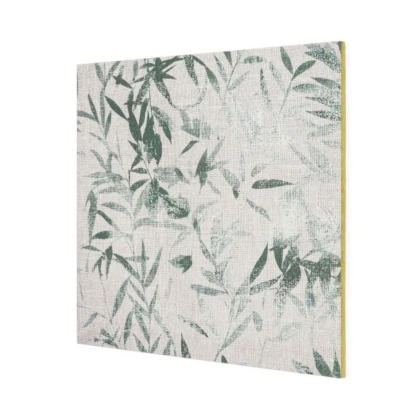 Hojas de bambú verde