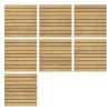 254-ston Oak Slats L