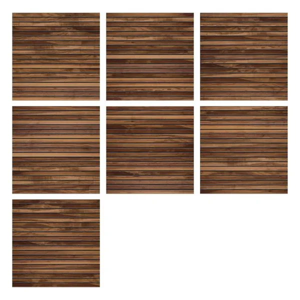 257-Stein Dauben aus amerikanischem Nussbaum