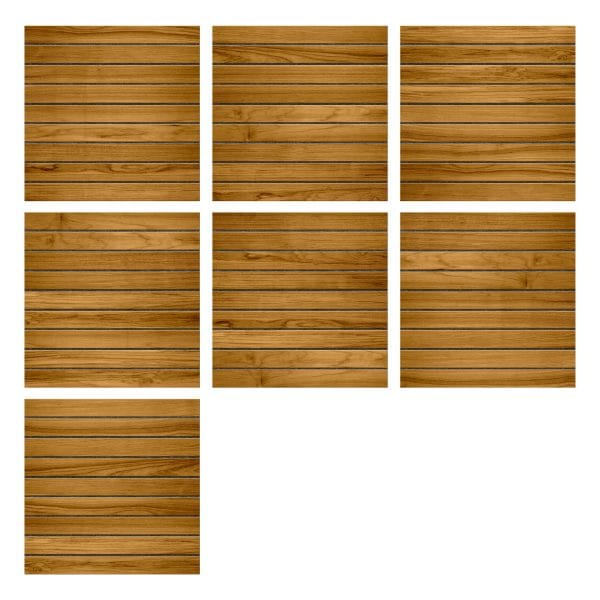263-Stein Teak L Dielen