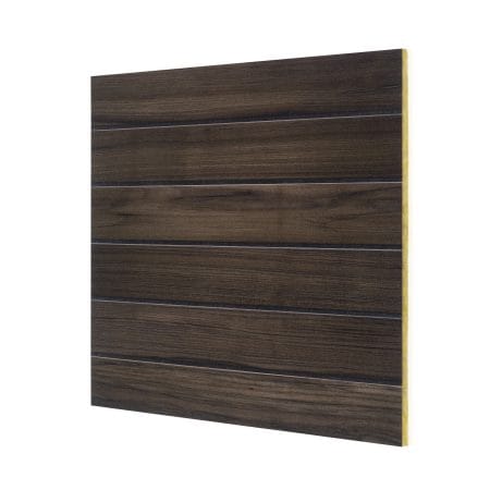 Sky Tile® - Die dekorierte Decke Dunkle Teakholzdielen XL