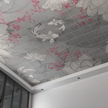 pannelli-controsoffitto-decorativi-effetto-carta-da-parati-design-by-sky-tile-02-min Caledoscopio Beige